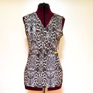 Calvin Klein snake print top